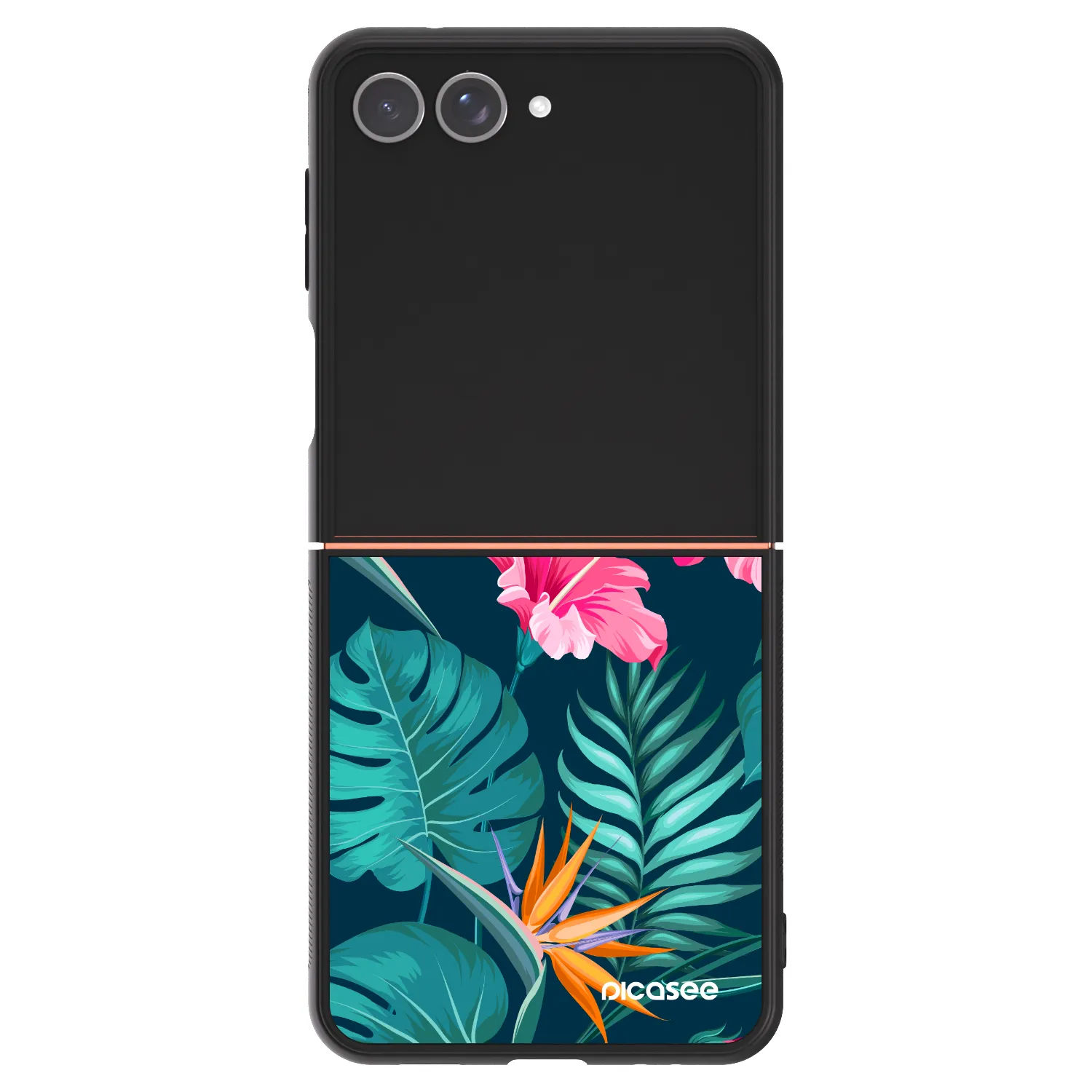 Picasee ULTIMATE CASE für Samsung Galaxy Z Flip7 5G - Pink Monstera