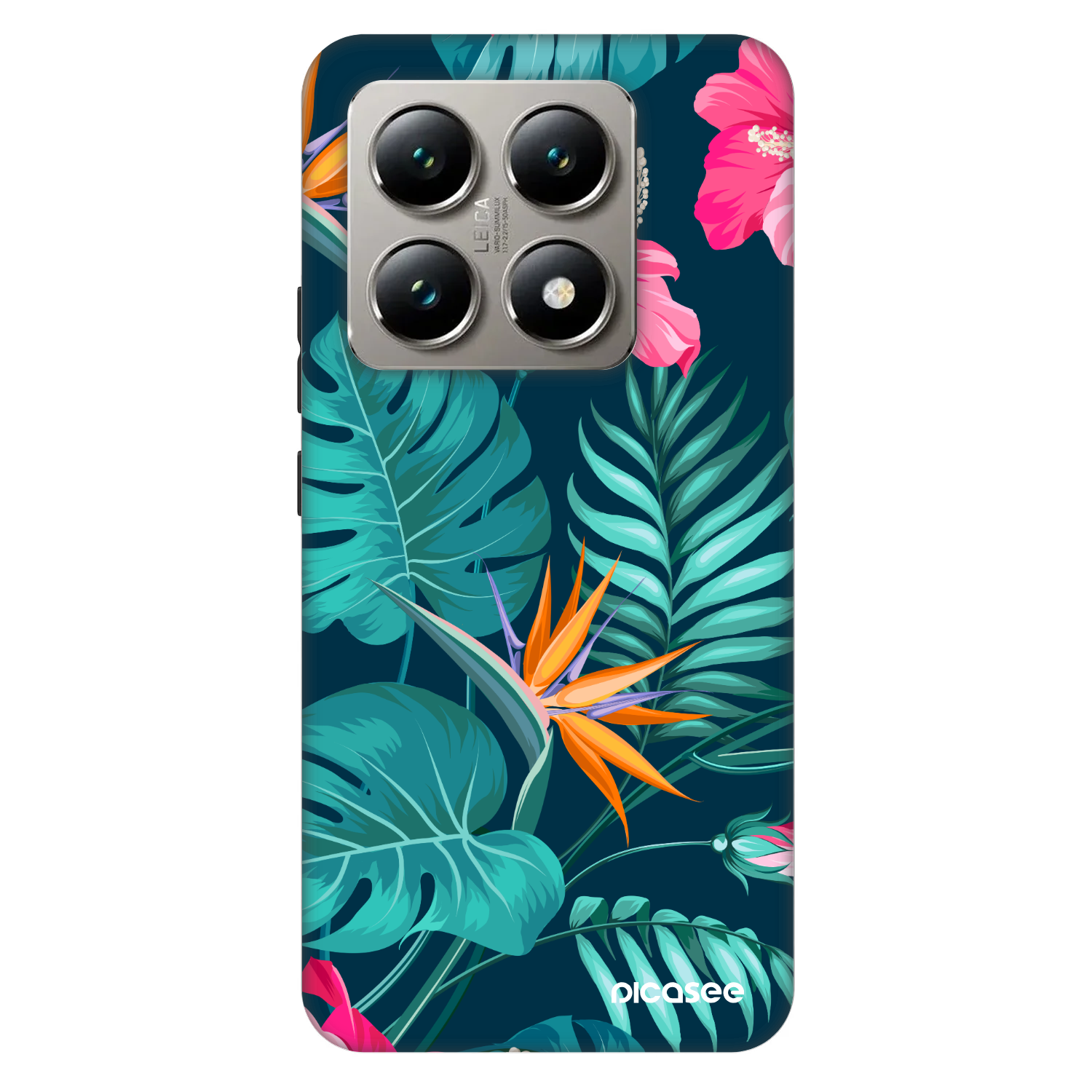 Picasee Fashion Case für Xiaomi 14T Pro - Pink Monstera