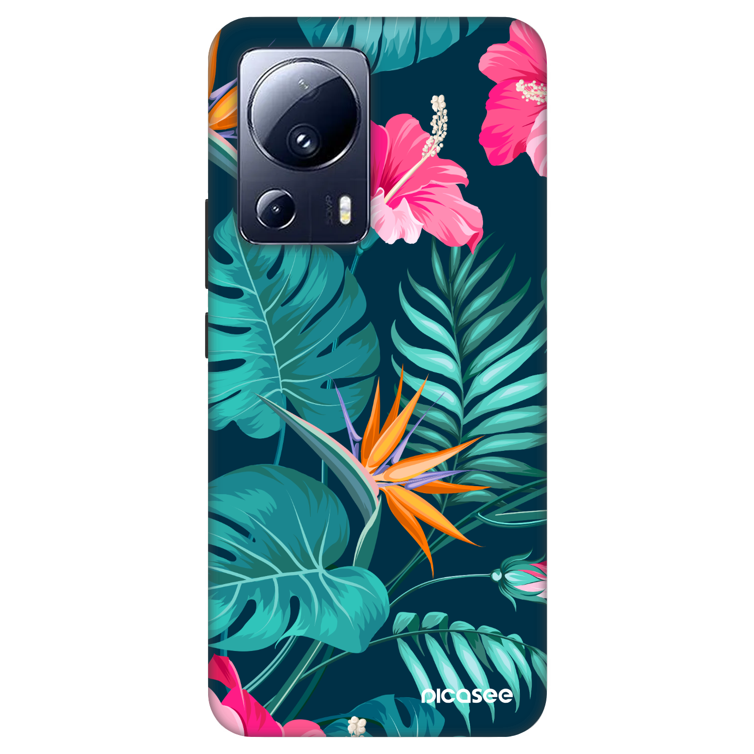 Picasee Fashion Case für Xiaomi 13 Lite - Pink Monstera