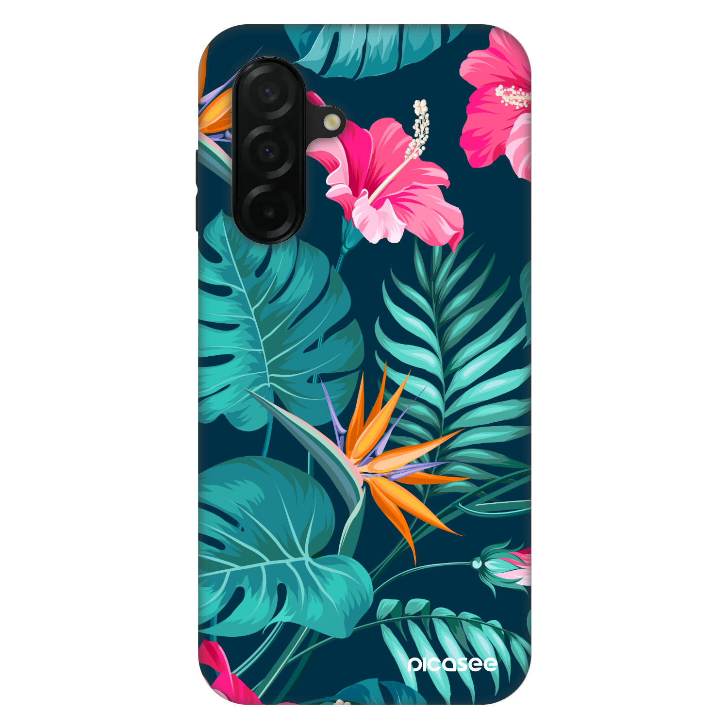 Picasee Fashion Case für Samsung Galaxy A26 5G A266B - Pink Monstera