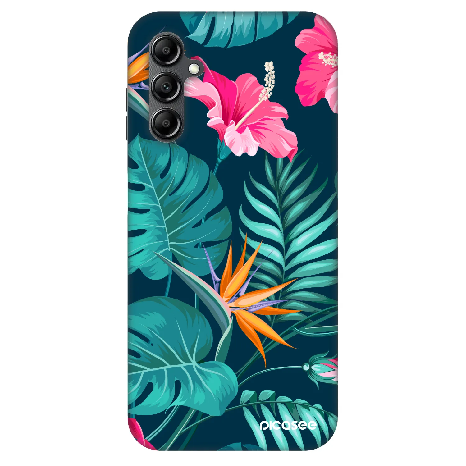 Picasee Fashion Case für Samsung Galaxy A16 4G - Pink Monstera