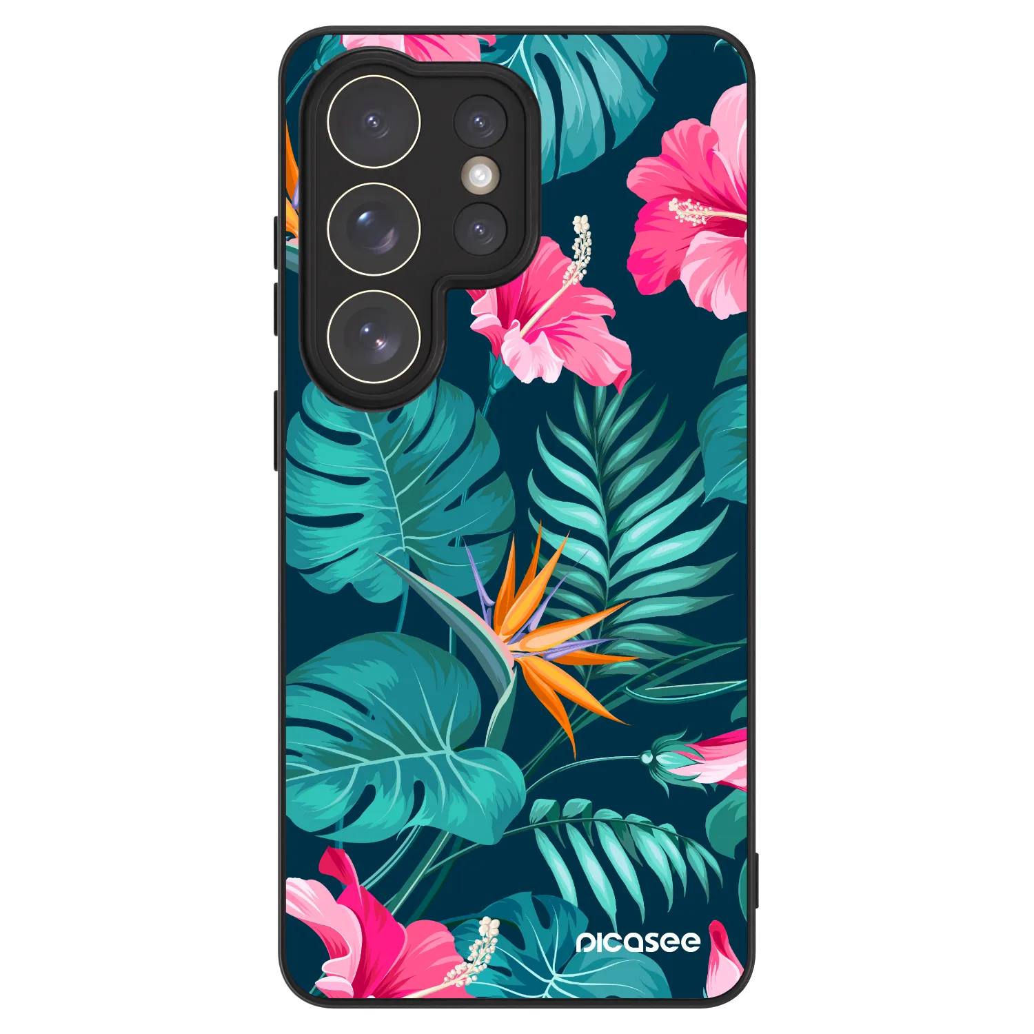 Picasee ULTIMATE CASE PowerShare für Samsung Galaxy S26 Ultra - Pink Monstera