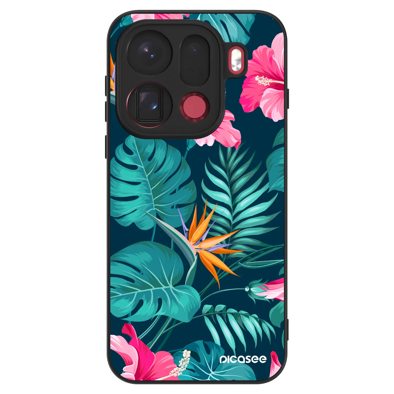 Picasee ULTIMATE CASE für OPPO Find X9 Pro - Pink Monstera