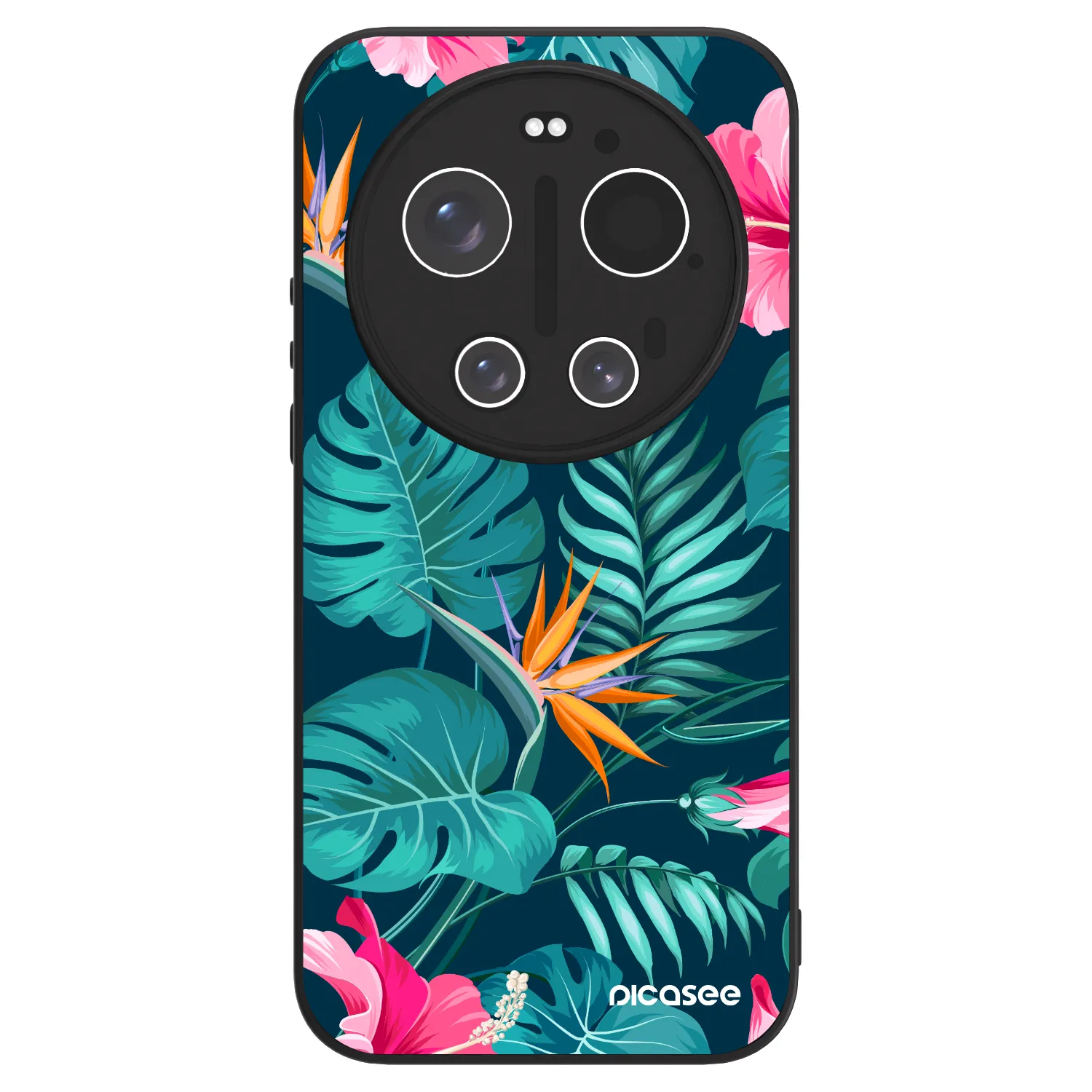 Picasee ULTIMATE CASE PowerShare für Xiaomi 17 Ultra - Pink Monstera