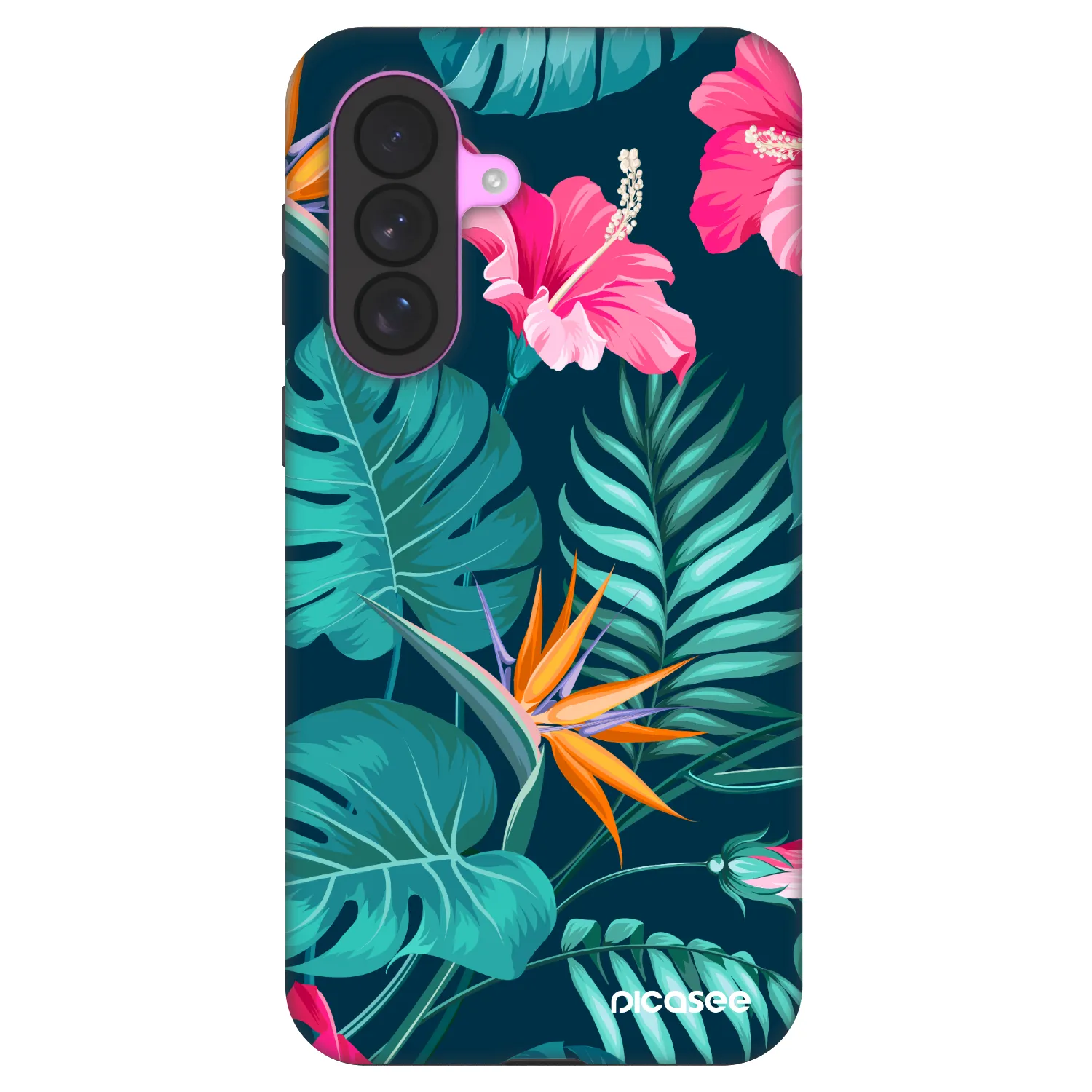 Picasee Fashion Case für Samsung Galaxy A37 - Pink Monstera