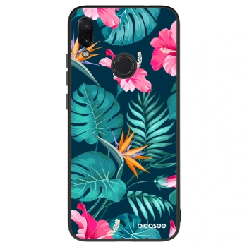 Hülle für Xiaomi Redmi Note 7 - Pink Monstera