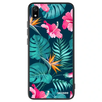 Hülle für Xiaomi Redmi 7A - Pink Monstera