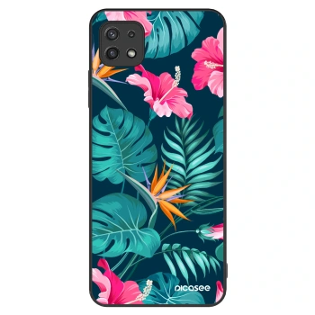 Hülle für Samsung Galaxy A22 A226B 5G - Pink Monstera