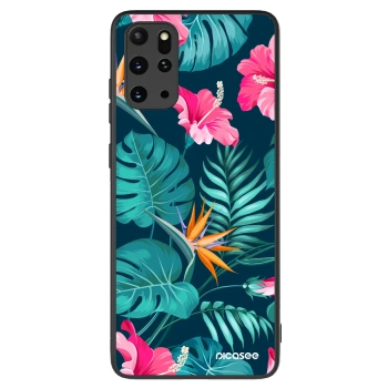 Hülle für Samsung Galaxy S20+ G985F - Pink Monstera