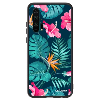 Hülle für Honor 20 Pro - Pink Monstera
