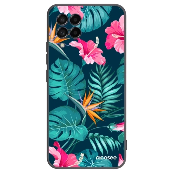 Hülle für Samsung Galaxy M53 5G - Pink Monstera