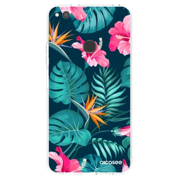 Hülle für Huawei P9 Lite 2017 - Pink Monstera