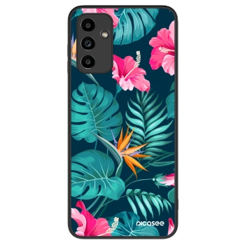 Hülle für Samsung Galaxy A04s A047F - Pink Monstera