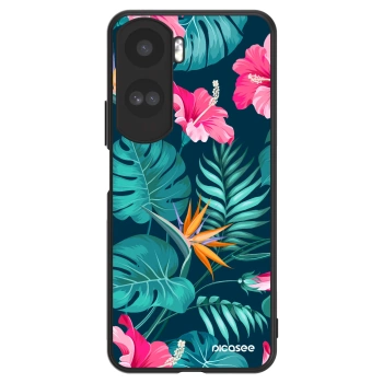 Hülle für Honor 90 Lite 5G - Pink Monstera