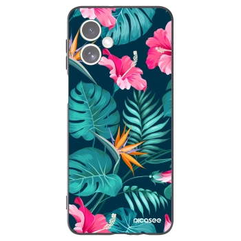 Hülle für Motorola Moto G54 5G - Pink Monstera