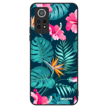 Hülle für Xiaomi Redmi Note 12 Pro 4G - Pink Monstera