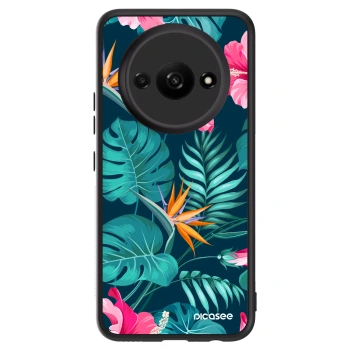 Hülle für Xiaomi Redmi A3 - Pink Monstera