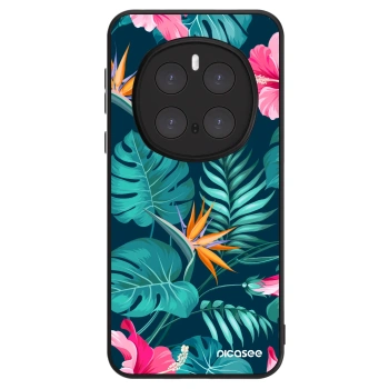Hülle für Honor Magic7 Pro 5G - Pink Monstera