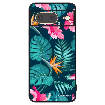 Hülle für Google Pixel 8 - Pink Monstera