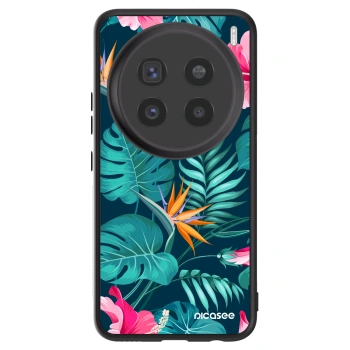 Hülle für Vivo X200 Pro - Pink Monstera