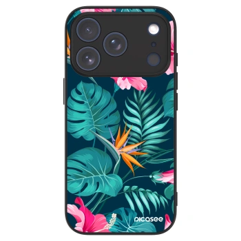 Picasee ULTIMATE CASE für Apple iPhone 17 Pro - Pink Monstera