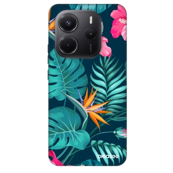 Hülle für Xiaomi Redmi Note 14 5G - Pink Monstera