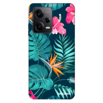 Hülle für Xiaomi Redmi Note 12 Pro+ 5G - Pink Monstera