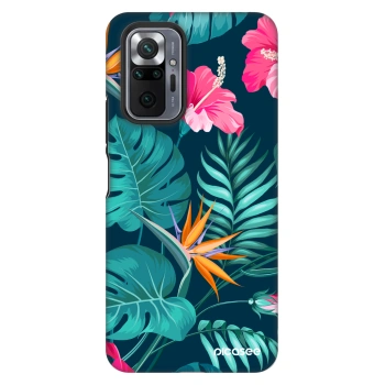 Hülle für Xiaomi Redmi Note 10 Pro - Pink Monstera