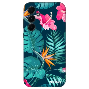 Hülle für Samsung Galaxy A55 5G A556B - Pink Monstera