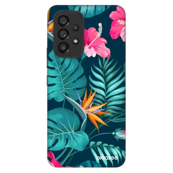 Hülle für Samsung Galaxy A53 5G A536 - Pink Monstera