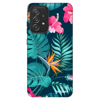 Hülle für Samsung Galaxy A52s 5G A528B - Pink Monstera