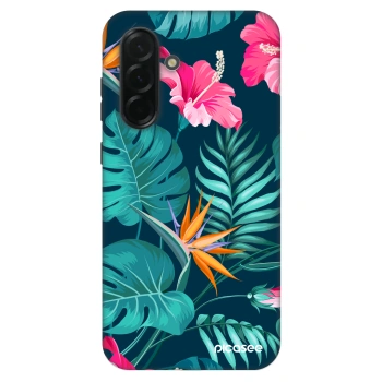 Hülle für Samsung Galaxy A36 5G - Pink Monstera