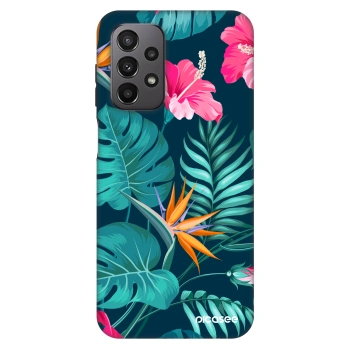 Hülle für Samsung Galaxy A23 A235F 4G - Pink Monstera