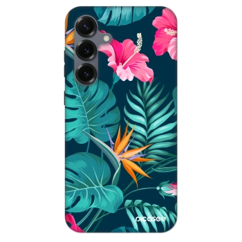 Hülle für Samsung Galaxy S25+ 5G - Pink Monstera
