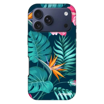 Hülle für Apple iPhone 17 Pro - Pink Monstera