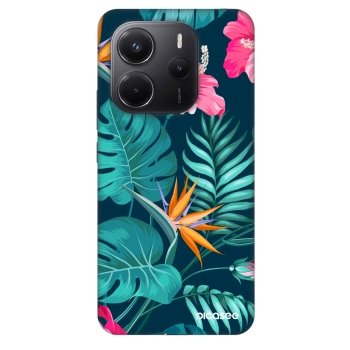 Hülle für Xiaomi Redmi Note 14 4G - Pink Monstera