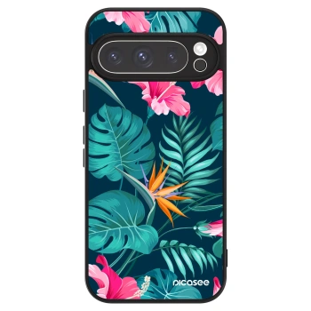 Hülle für Google Pixel 9 Pro XL - Pink Monstera