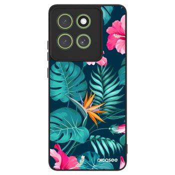 Hülle für Motorola Moto G86 5G - Pink Monstera