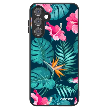 Picasee ULTIMATE CASE für Samsung Galaxy A16 4G - Pink Monstera