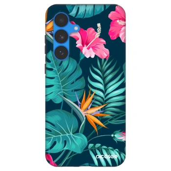 Picasee Fashion Case für Samsung Galaxy S25 FE 5G - Pink Monstera