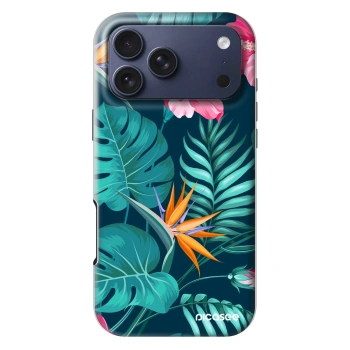 Hülle für Apple iPhone 18 Pro Max - Pink Monstera