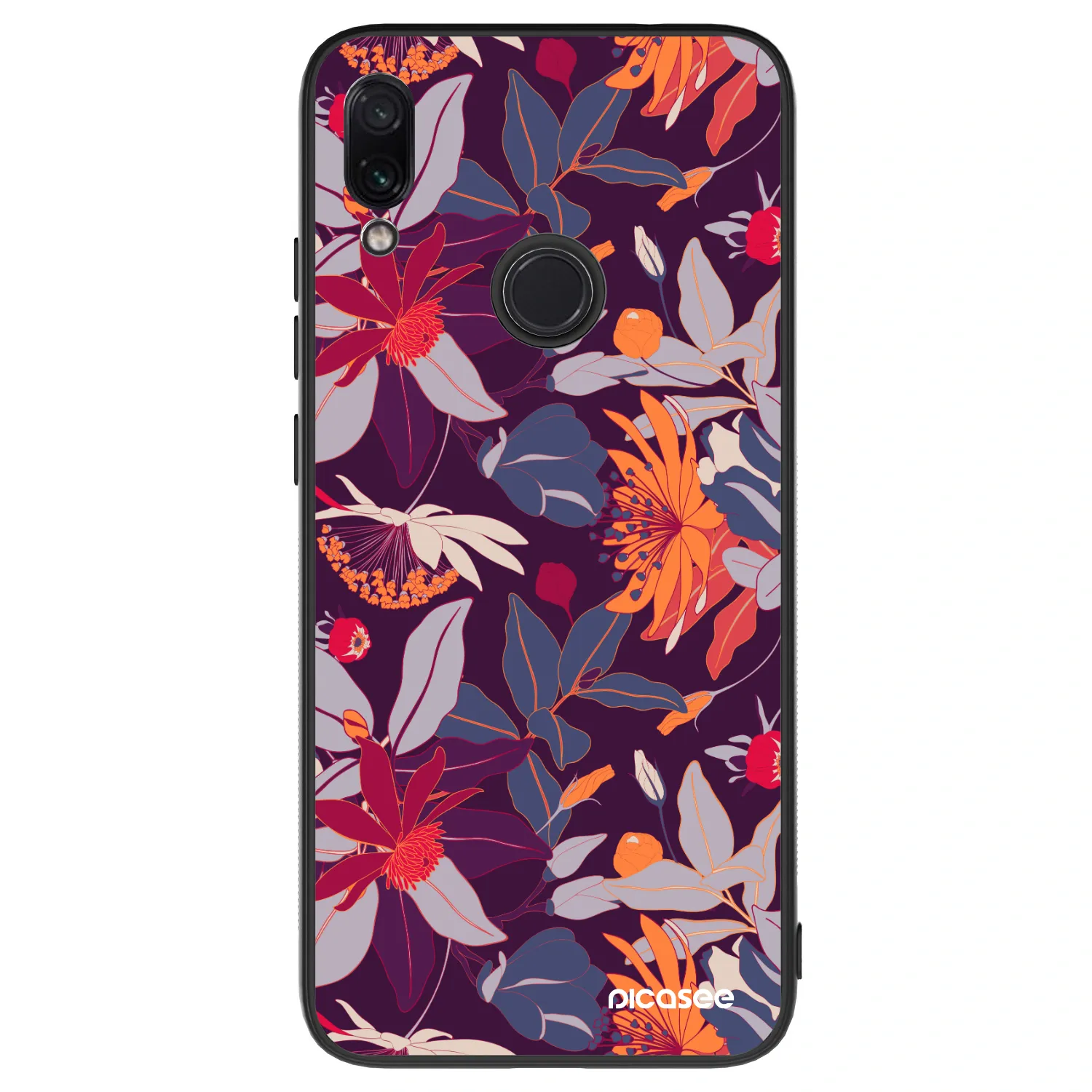 Picasee ULTIMATE CASE für Xiaomi Redmi Note 7 - Purple Leaf