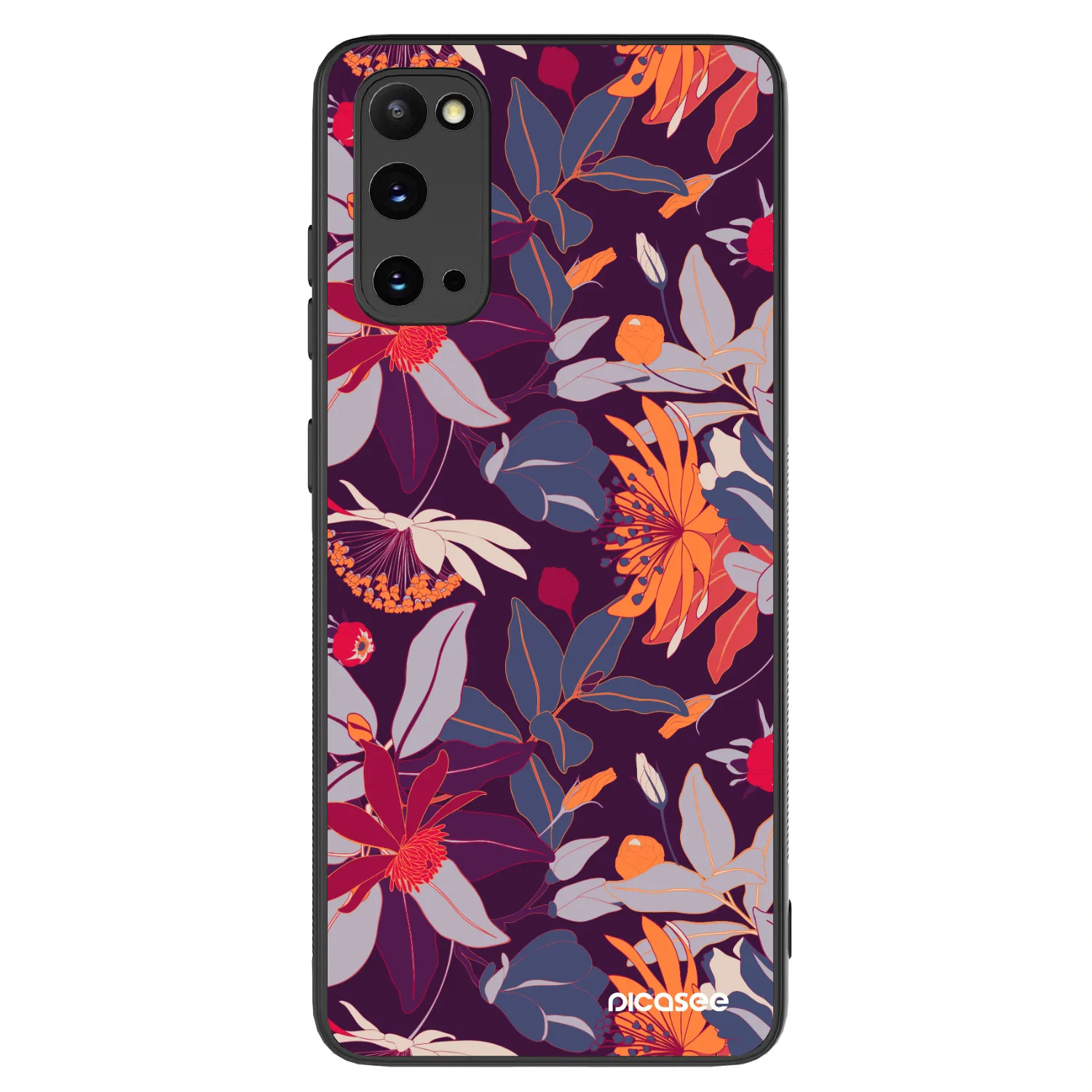 Picasee ULTIMATE CASE für Samsung Galaxy S20 G980F - Purple Leaf