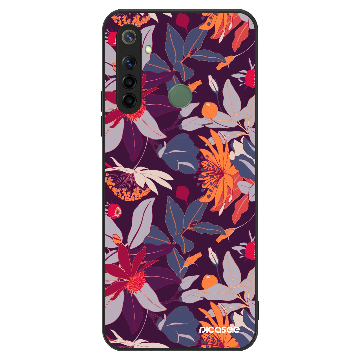 Picasee ULTIMATE CASE für Realme 6i - Purple Leaf