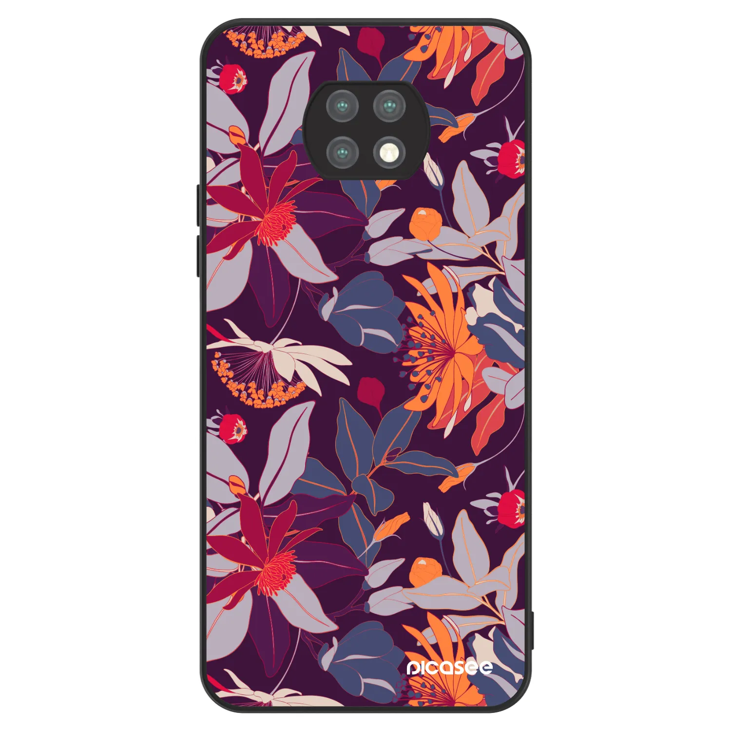 Picasee ULTIMATE CASE für Xiaomi Redmi Note 9T - Purple Leaf