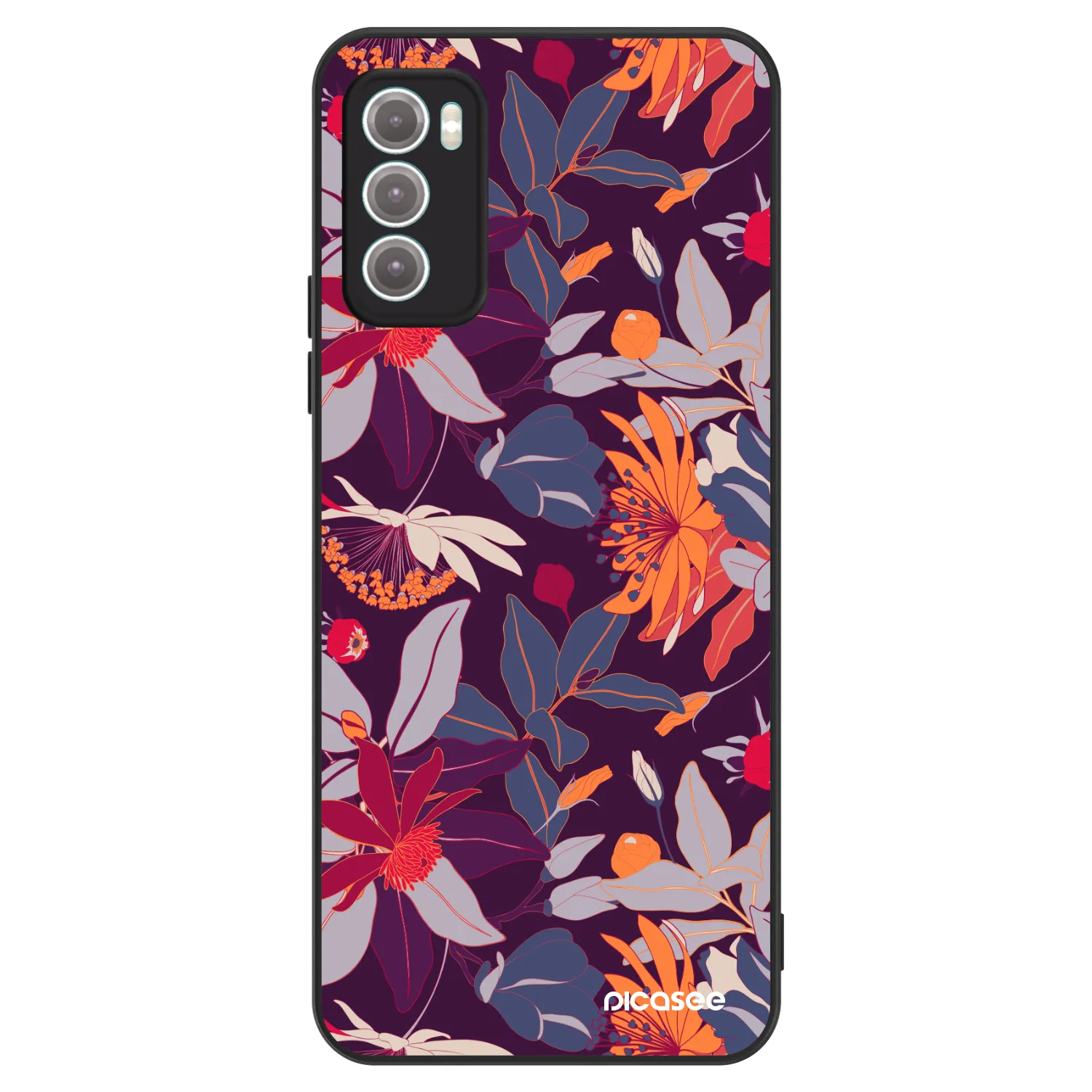 Picasee ULTIMATE CASE für Motorola Moto G60 - Purple Leaf