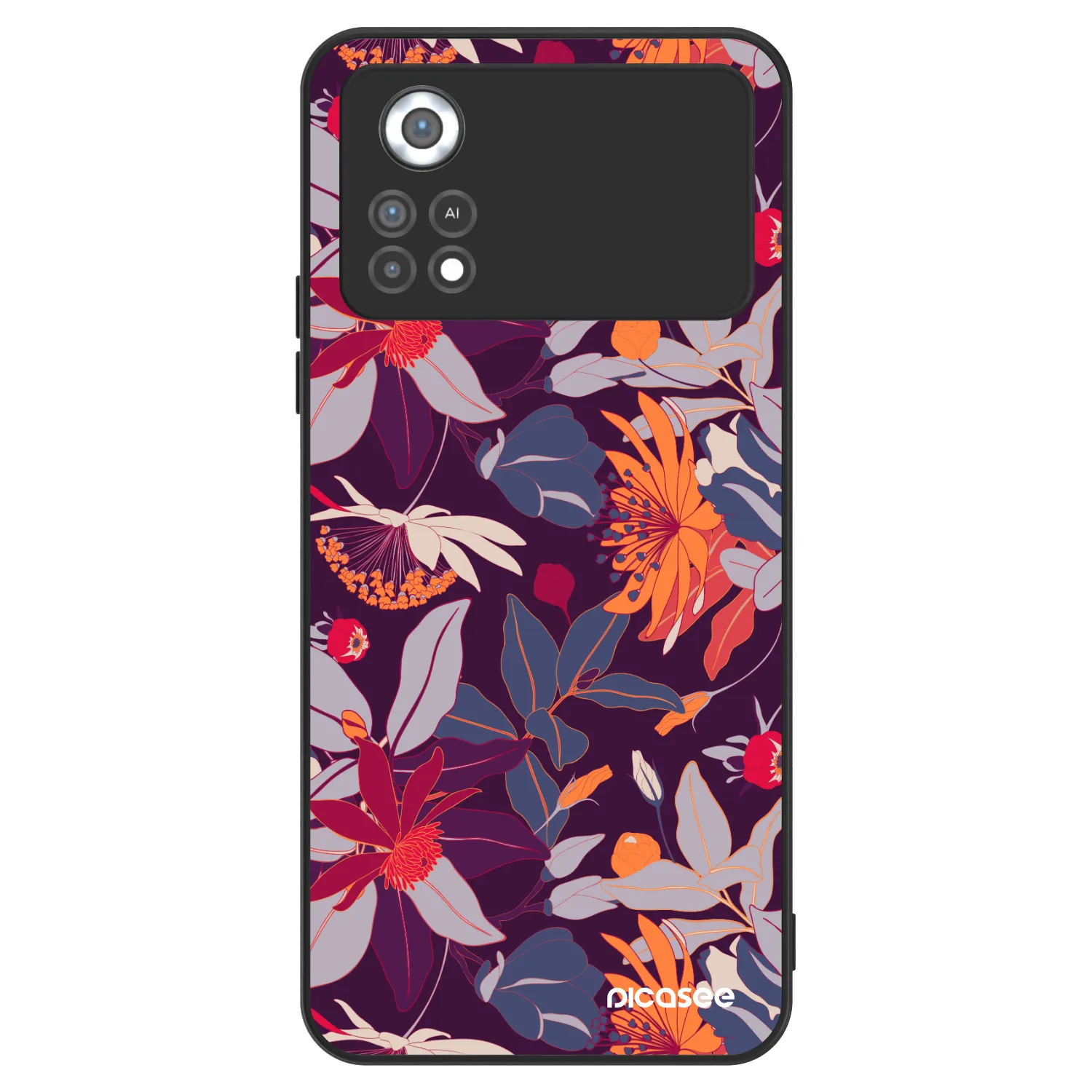 Picasee ULTIMATE CASE für Xiaomi Poco X4 Pro 5G - Purple Leaf