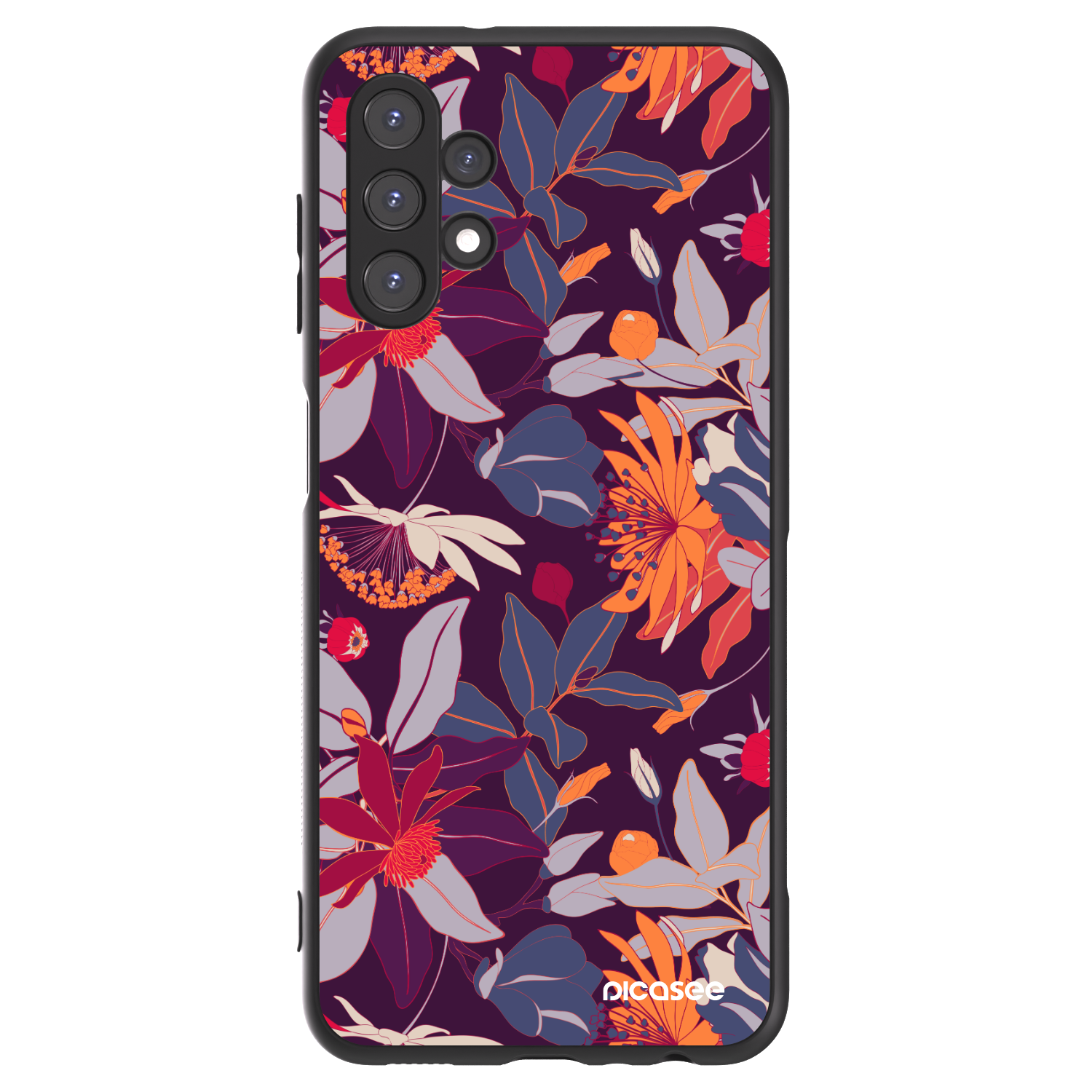 Picasee ULTIMATE CASE für Samsung Galaxy A13 4G A135 - Purple Leaf