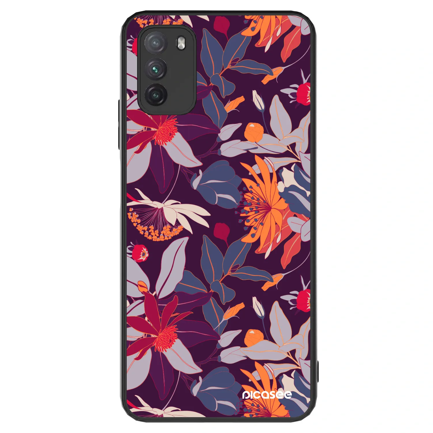 Picasee ULTIMATE CASE für Xiaomi Poco M3 - Purple Leaf
