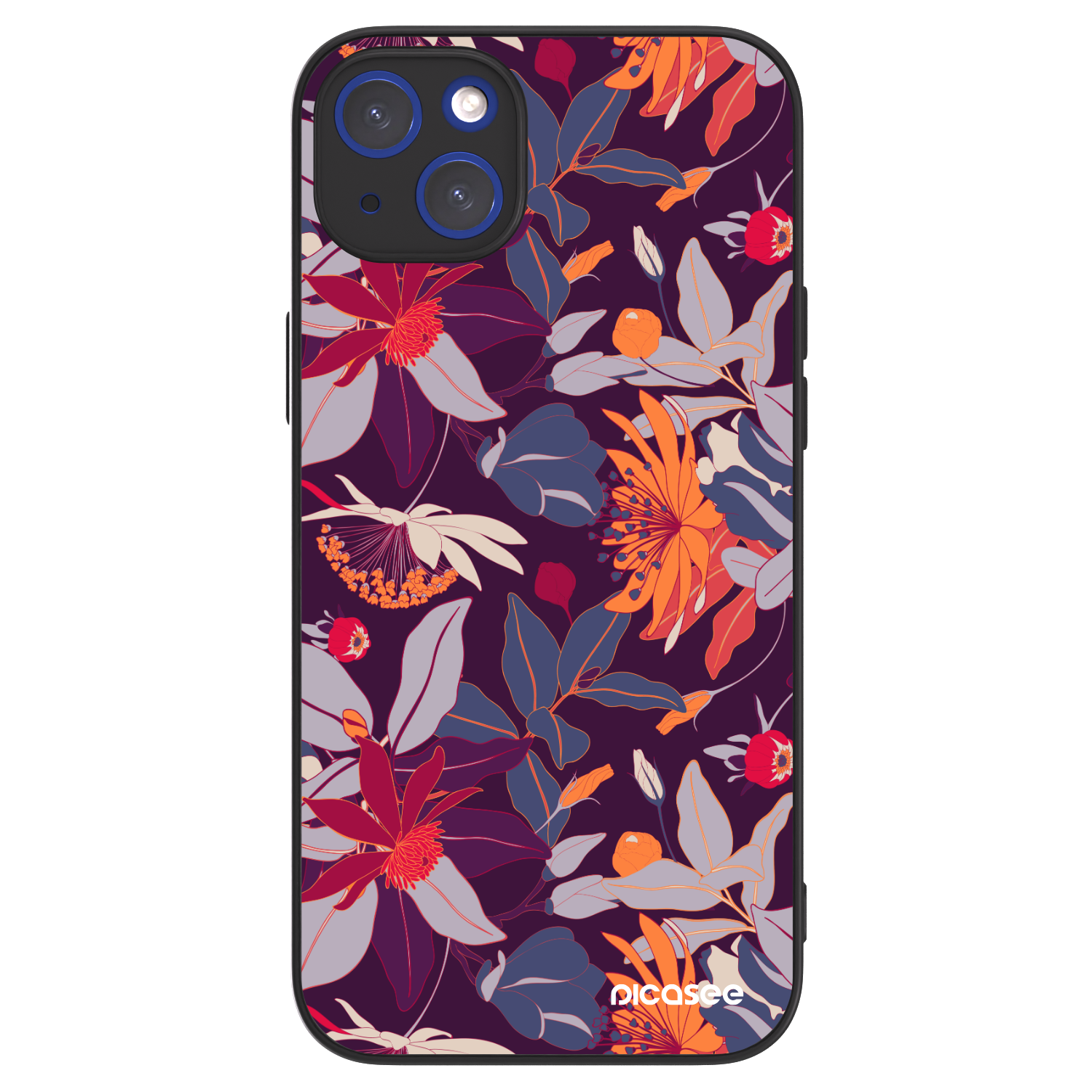 Picasee ULTIMATE CASE für Apple iPhone 14 Plus - Purple Leaf